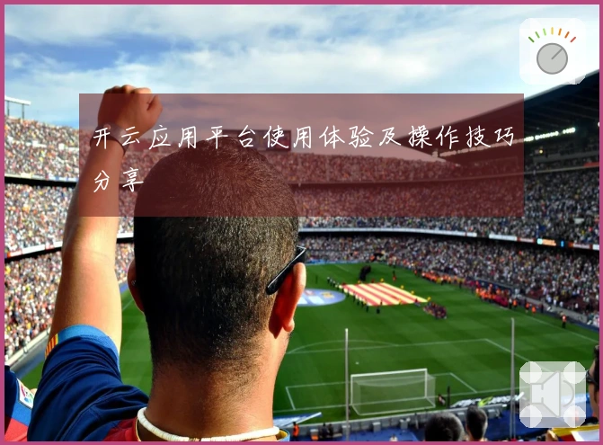 开云应用平台使用体验及操作技巧分享
